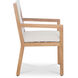Luce Natural Outdoor Dining Chair